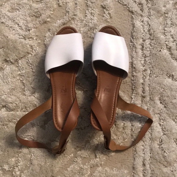Seychelles 70s VIBE white platform wedges sz. 8.5 - Picture 5 of 7